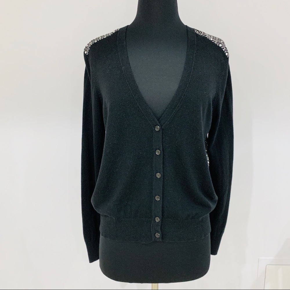 Loft Patterned Back Cardigan - image 3